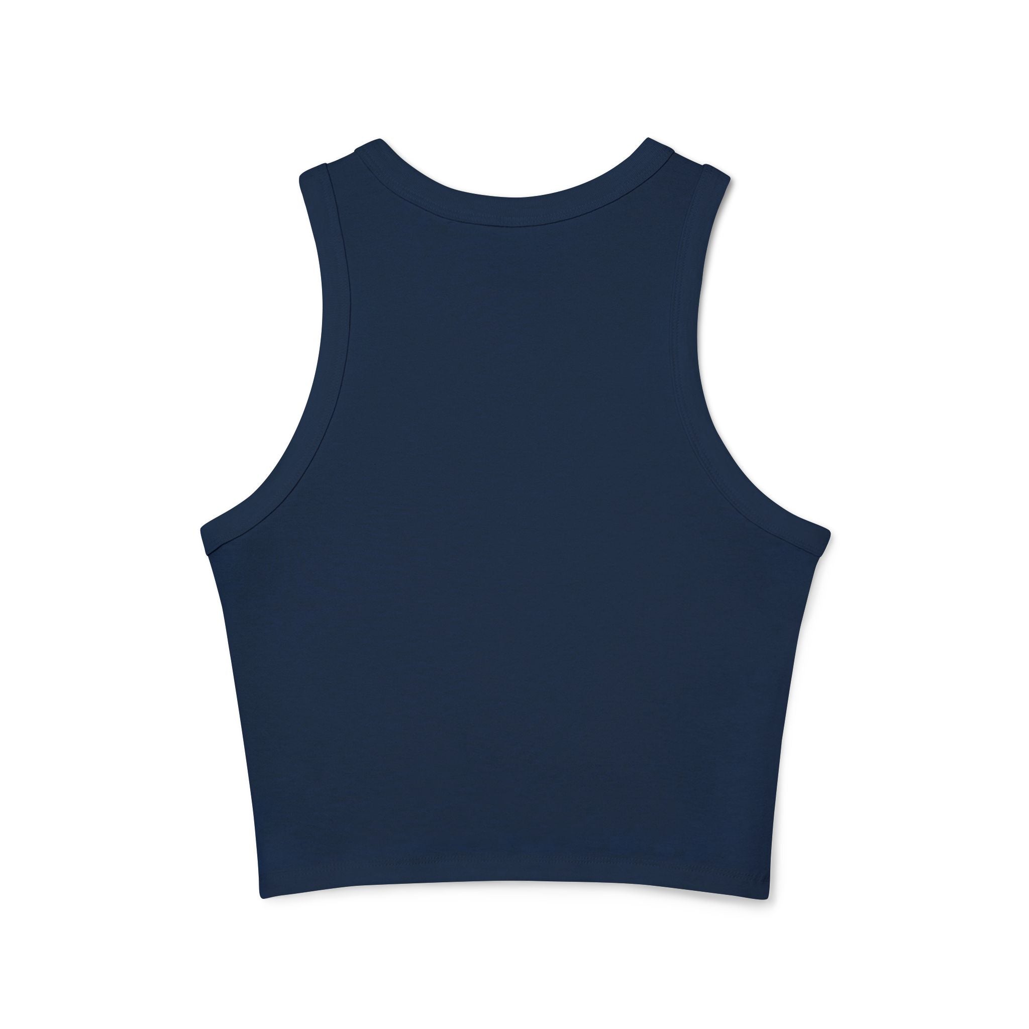 Women's Red White & 4th Racer Tank — Patriotic 4th of July Crop Top