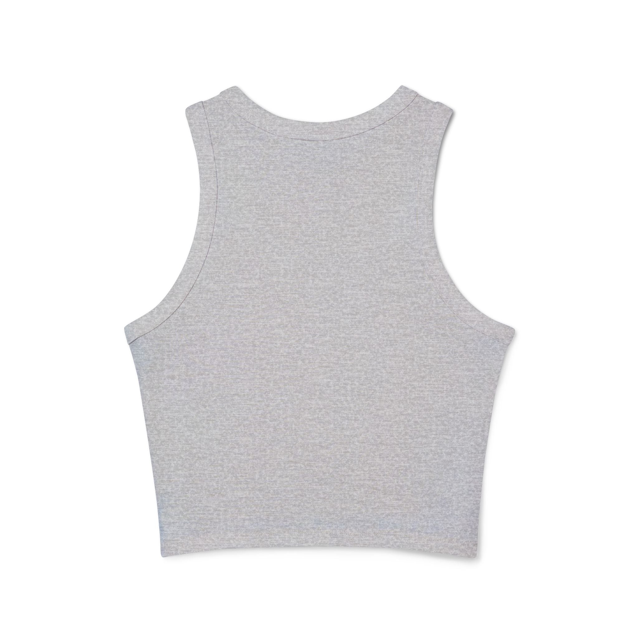 Women's Red White & 4th Racer Tank — Patriotic 4th of July Crop Top