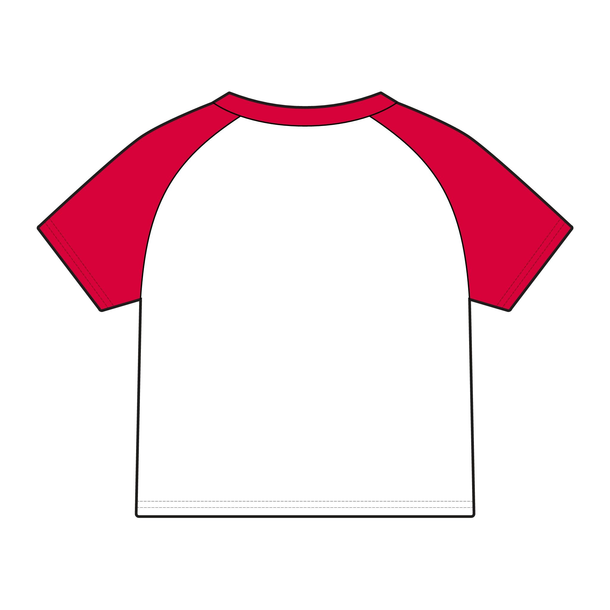 USA 2450 "Years of Freedom" Raglan Tee — Patriotic 4th of July Women's Tee